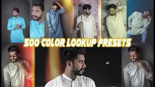 500+ Color Lookup presets for Photoshop free download