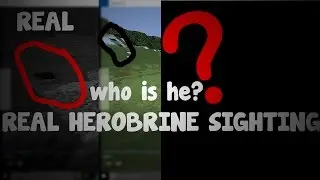 MINECRAFT HEROBRINE SIGHTING 2017