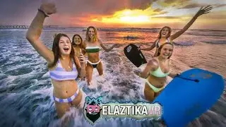 [VR180] NONSTOP HOTNESS IN SUNNY GOLDEN HOUR SUMMER VIBES| NEVER ENDING FUN AT THE BEACH AUGUST