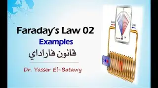 Faraday's Law 02 - Examples - قانون فاراداي