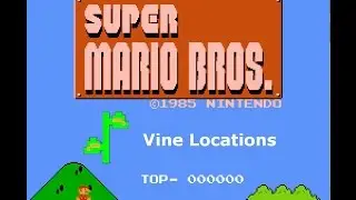 Super Mario Bros Secrets - Vines