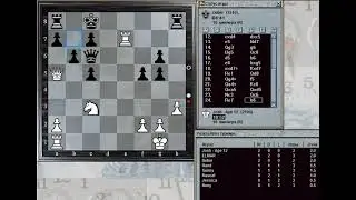 CHESSMASTER 9000 TOURNAMENT ТУРНИР ТУР 3 ИГРА 4 Josh Age 12 (2100) vs Dobie (2210) РЕЙТИНГ 2050-2200