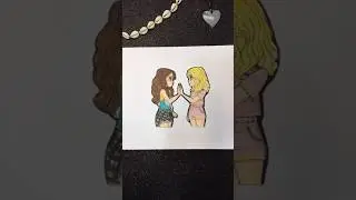 Best Friends Check #diy #bestfriend #bff #shorts #drawing #painting 🫶🏼♾️
