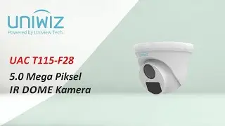 Uniwiz UAC T115 F28 5 MP 2 8 mm Sabit Lensli Turret Analog Kamera