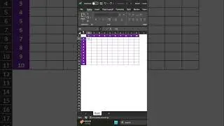 Multiplication Table #microsoftexcel #excel #mathematics #table #multiplication #asmr #short
