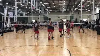 OCVC 14 Red vs. MB Surf 13-1, 1/18/20, Game 2, 25-19