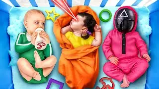 Anak-Anak Mencoba Squid Game Di Kehidupan Nyata / Remaja Mengelola Squid Game!