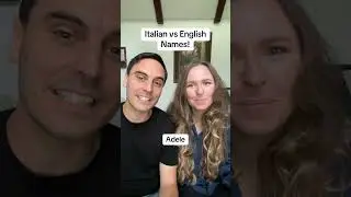 Italian vs English names