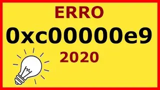 How to fix error 0xc00000e9 in Windows 10.