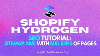 shopify hydrogen seo: how to add a sitemap for millions of products & pages (VERY EASY)