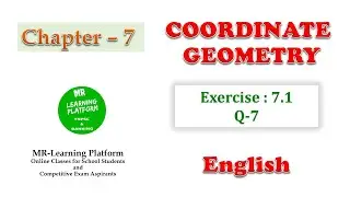 Chapter7 Ex.7.1 - (Q-7) Coordinate Geometry  NCERT Maths Class 10  CBSE - English