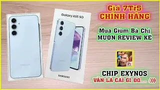 Mở Hộp Samsung A55 5G, Săn Sale 7tr5 Chính Hãng trên SỐP PI. Liệu Có Ngon? | MUA HÀNG ONLINE
