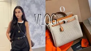 МОЯ ПЕРВАЯ СУМКА HERMES. ПЕРЕСТАНОВКА В ГАРДЕРОБНОЙ. КАК Я ДЕЛАЮ УКЛАДКУ. ГОТОВИМ УЖИН