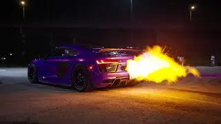 LAMBO GTR & R8 | Wrap Effects [4K]