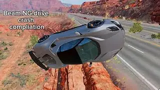 Beam.NG.drive realistic car crash
