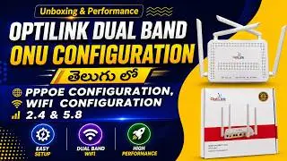 optilink dual band router configuration telugu ! optilink onu configuration