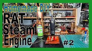 DIY Homemade Rat Steam Engine No.2