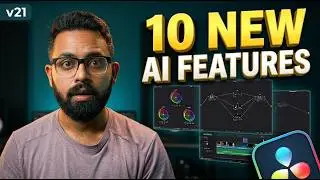 DaVinci Resolve 21 is INSANE | 10 New AI Features You Must Try