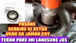 PEMASANGAN BEARING KRUK AS NINjA RR