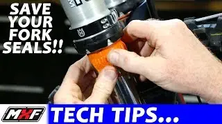 How to Save a Fork Seal - 3 Simple Steps to Fix Leaky Dirt Bike Forks!!