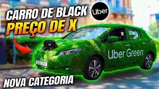 NOVA CATEGORIA: CARRO DE UBER BLCK E PREÇO DE UBER X! #uber #canaldobruno #uberdrive