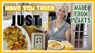 Vegan scrambled eggs with "JUST" (Plant Egg) #just