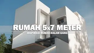 Inspirasi rumah dalam gang - Rumah ini hanya berdiri di tanah 5x7 meter
