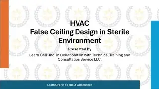 HVAC False Ceiling Design in Sterile Environment