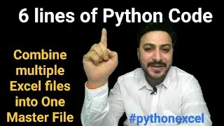 Python 🐍Magic Code 😳 to Consolidate Multiple Excel Files Data