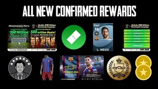 ALL NEW REWARDS CONFIRMED BY KONAMI | PES 2021 MOBILE
