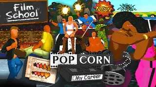 Making HORRIFIC Tubi Movies in a HOLLYWOOD Film Maker Simulator! ⭐MDickie Popcorn⭐