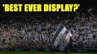 'Wor Flags' BEST EVER Display? Newcastle vs Brighton 2022
