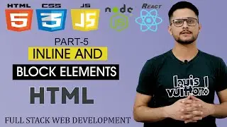 HTML Inline and Block Elements | inline block elements list | full stack web development in 2023