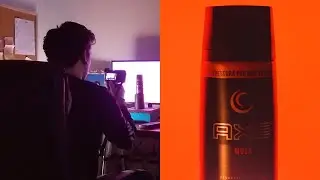 Grabo una PUBLICIDAD de AXE desde casa