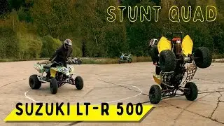 Suzuki Ltr 450 stuntriding | Big bore kit 500cc