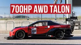 700hp Time Attack Eagle Talon: The AWD Eclipse On Steroids