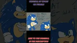 Sonic IS one of his biggest fans...