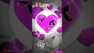 V loves R name status | V R whatsapp name status | V👩‍❤️‍👨R couples name status