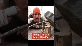 How to set a Paiute deadfall SAFELY