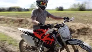 CRAZY DIRTBIKE EXHAUST POPS | Riding Day