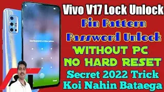 Vivo V17 Lock Kaise Tode ! Vivo V17 Pin Pattern Password Unlock Without PC !Vivo V17 Unlock 2022 😱👍