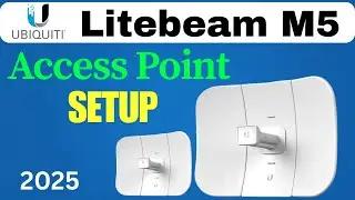Ubnt LiteBeam M5 Access Point Setup | Ubiquiti LiteBeam M5 AP Configuration 