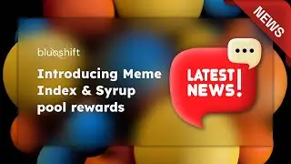 Blueshift Syrup Pools, Earn ADA Rewards for Liquidity Provisioning