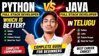 Java Full Stack Developer vs Python Full Stack Developer | Which is Better in 2026? | Salary, Jobs