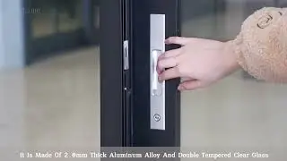 【Instime】Double glazed sliding windows customize balcony aluminum alloy glass sliding window