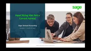 Sage 50cloud Pastel (ZA) - How do I resolve the error 'Input string was not in the correct format'?