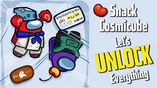 Among Us - Let's Unlock Everything in Snack Cosmicube | Viz Gaming