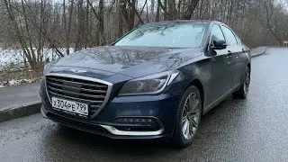 Genesis G80  - POV test drive. Boring Driving