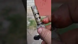 Чистка клапана VVTI (ВВТИ)  и сетки   клапана на  1MZ-FE.