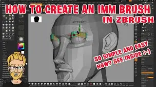 HOW TO CREATE A INSERT MESH BRUSH IN ZBRUSH
